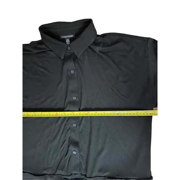 Eileen Fisher Wide Leg Jumpsuit Black Size S/P - Picture 4 of 9